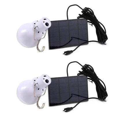 New Useful Energy Conservation USB 5W Portable camping light Led Charged Bulb Light Charged Solar Energy Lamp Outdoor Lighting