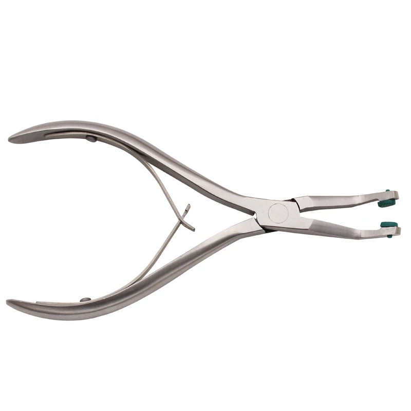 Dental Crown Remover Plier Forceps Removing Temporary Teeth Veneers Spreader Tooth Lab Dentistry Surgical Tool Rubber Tipped