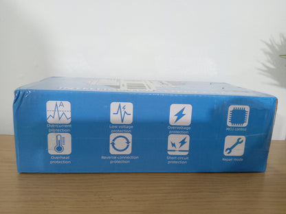 E-FAST TK-360 12V 6A Smart Battery Charger 3-Stage Car Motorcycle Repair Mode EU 2-Pin Plug