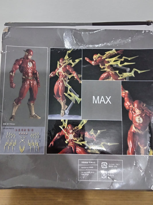 Yamaguchi Red Flash MAX Action Figure 17cm Articulated Collectible Model with Effect Parts Accessories & Box