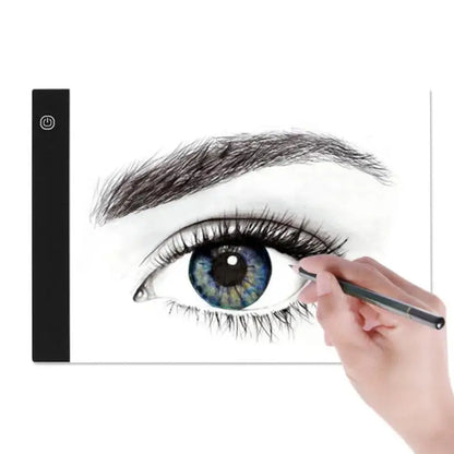 LED Graphic Tablet Writing Painting Light Box Tracing Board Copy Pads Digital Drawing Tablet Artcraft A4 Copy Table LED Board