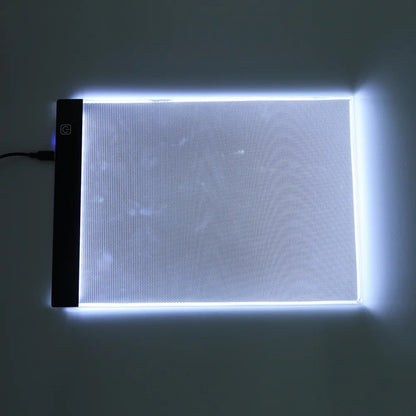 LED Graphic Tablet Writing Painting Light Box Tracing Board Copy Pads Digital Drawing Tablet Artcraft A4 Copy Table LED Board