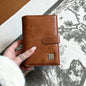 Passport Holder Retro Multi-functional Passport Case Wallet Integrated Wallet and Passport Protector