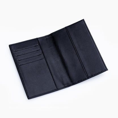 Passport bag women's new woven passport protective cover multifunctional document storage foreskin clip