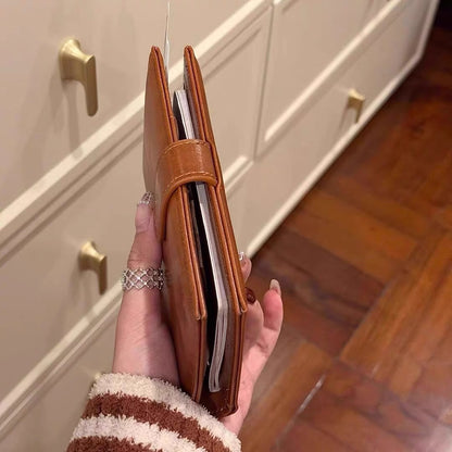 Passport Holder Retro Multi-functional Passport Case Wallet Integrated Wallet and Passport Protector