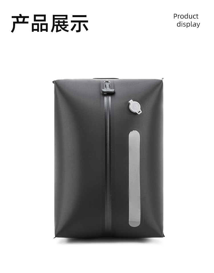 Vacuum Bag with window pump （Double click to start）Travel Luggage Reusable Space Saver Waterproof Compression Bags for Suitcase