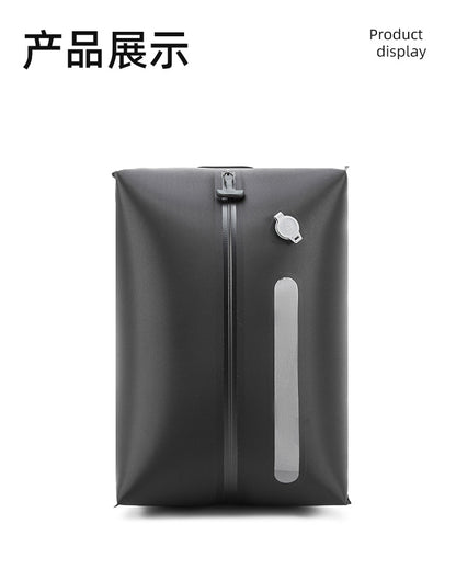 Vacuum Bag with window pump （Double click to start）Travel Luggage Reusable Space Saver Waterproof Compression Bags for Suitcase