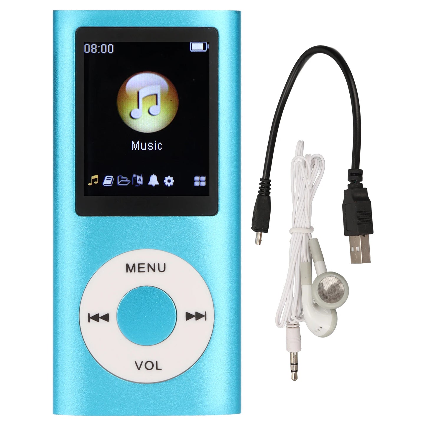 MP3 Player Stylish Multifunctional Lossless Sound Slim 1.8 Inch LCD Screen Portable MP3 Music Player new