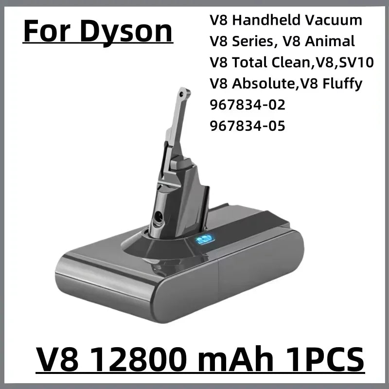 Vacuum Cleaner rechargeable Battery for Dyson V6 V7 V8 V10 V11 V15 Series SV07 DC62 DC58 DC31 Absolute Fluffy