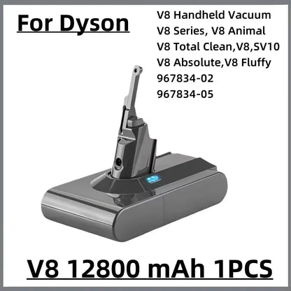 Vacuum Cleaner rechargeable Battery for Dyson V6 V7 V8 V10 V11 V15 Series SV07 DC62 DC58 DC31 Absolute Fluffy