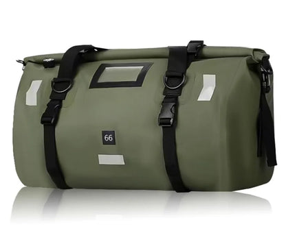 Motorcycle Waterproof Tail Bag Travel Outdoor Dry Luggage Roll Pack Bag 20 /40/66 Motorbike Luggage Backpack Motorcycle Seat Bag