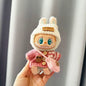 Mini Plush Doll'S Clothes Cute Outfit Accessories For Labubu V1 V2 Korea Kpop Idol Dolls Goose Dinosaur Macaron Clothing Gifts