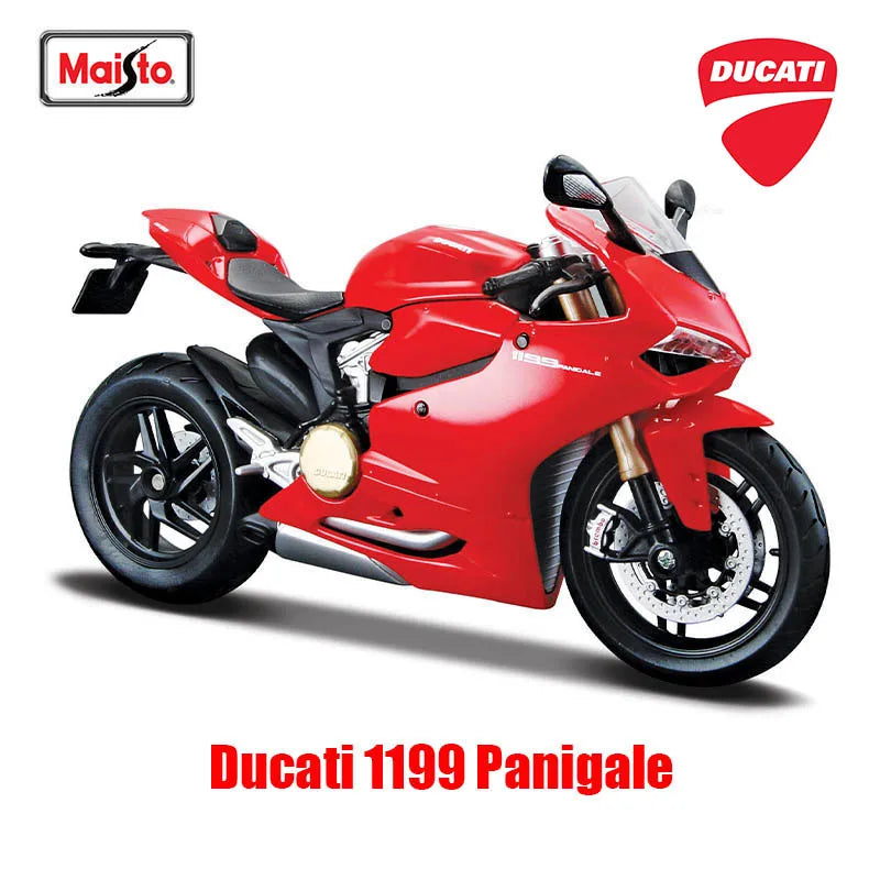 Maisto Ducati Super Naked V4 S 1:18 Scale Alloy Motorcycle Diecast Model Collectible Grade Gift Toy