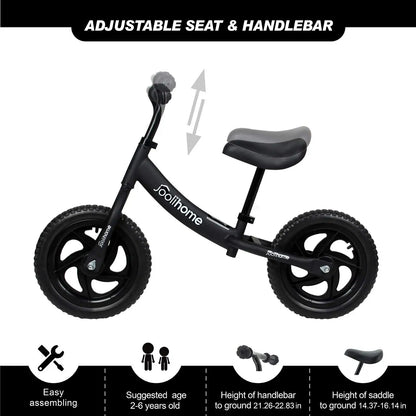 Balance Bike for 2,3,4 Years Old, Light Weight No-Pedal Toddlers Walking Bicycle with Adjustable Handlebar for Children Age 3-6