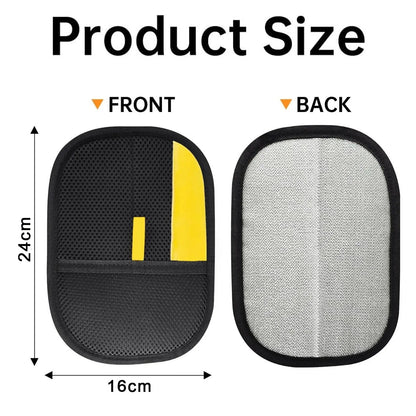 2Pcs Pet Hair Removal Gloves Double-sided Electrostatic Brush for Cat Dog Fur Grooming Glove Sofa Carpet Clothes Cleaning Tool