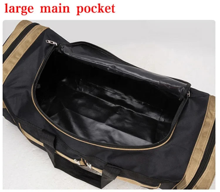 Luggage Travel Bag Gym Fitness Handbags for Women Men Outdoor Sports Shoulder Large Storage Duffel Training Long Distance Bag