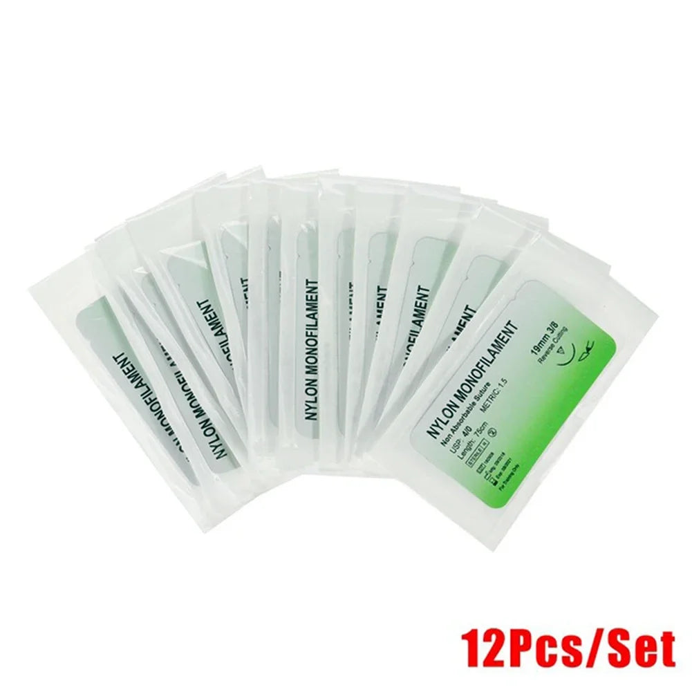 Silicone Skin Suture Training Kit Reusable Traumatic Skin Teaching Module Medical Surgical Suturing Gadgets Supplies