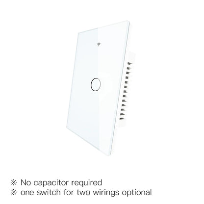 Moes ZigBee Wall Touch Smart Light Switch With Neutral/No Neutral No Capacitor Smart Life Works with Alexa Google Home