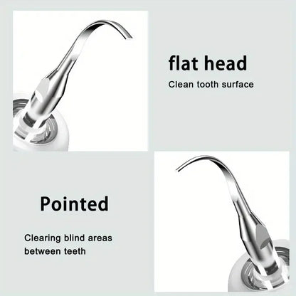 Electric Ultrasonic Dental Scaler with Oral Mirror Scaling Picks for Effective Stain Removal Surface Cleaning Gum Care Tools