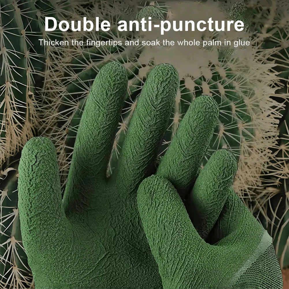 Gardening Gloves Thorn Proof Protection Glove Breathable Garden Gloves Waterproof for Cactus Rose and Blackberry for Women/Men