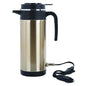 1200 ML Car Truck Water Heater Car Hot Kettle Leak-Proof Design 12/24 V Tea Coffee Kettle 120/240 W Fast Boiling for Travel Home