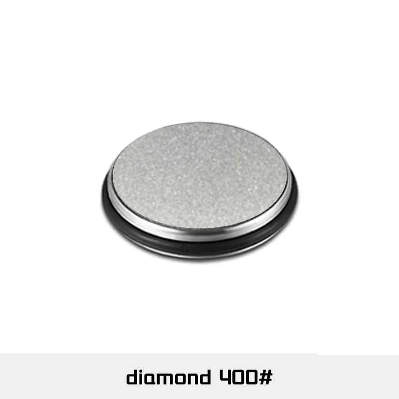 Rolling Knife Sharpener Double Sided Diamond Sharpening Stone 15/20° Degree Magnetic Angle Roller Sharpening for Kitchen Knives