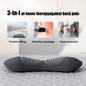 3 in 1 Electric Lumbar Support Pillow with Adjustable Height Lying Flat Waist Relief Waist Support Waist Pillow Heating Vibratin