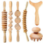 Jecaliz Wooden Therapy Massager for Lymphatic Drainage Anti Cellulite Maderoterapia Body Sculpturing Massage Roller Guasha Sets