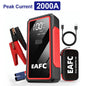 2000A/1200A High Power Car Battery Jump Starter Portable Car Battery Booster Charger Booster Power Bank Starting Device USB Port