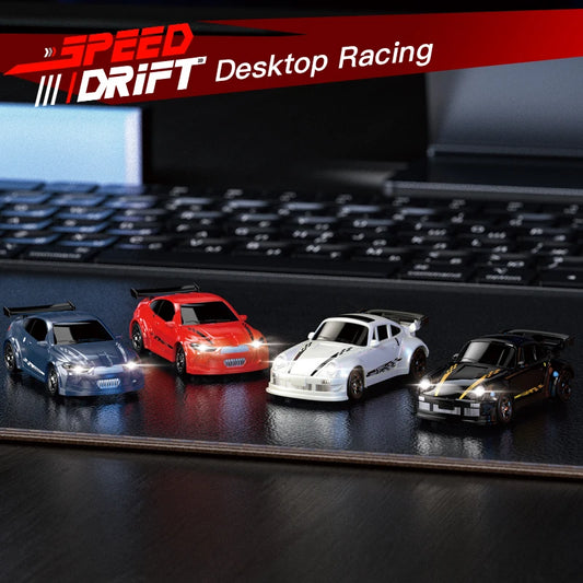 2026 New Kf20 1:64 Drift Rc Car Four-wheel remote-controlled racing car Full proportions Desk Competition Toy Boys Ideal gifts.