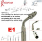 Woodpecker Dental Scaler Tips Ultrasonic Tooth Cleaning Machine Cutter Head Endo Perio Scaling Tips Fit EMS UDS Scaler Handpiece