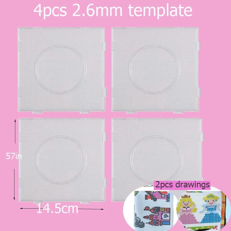 “Hama Beads Box – Thermal Mosaic Ironing Beads for Education, DIY Fuse Beads Toy, Available in 24, 48, or 72 Colors, 2.6 mm or 5 mm.”