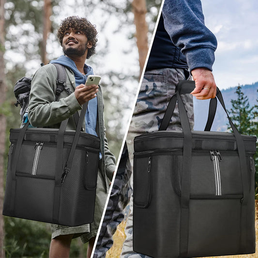 Carrying Case for BLUETTI Portable Power Station AC180 Bag Protective Case Waterproof Anti-drop with Shoulder Strap & Handle