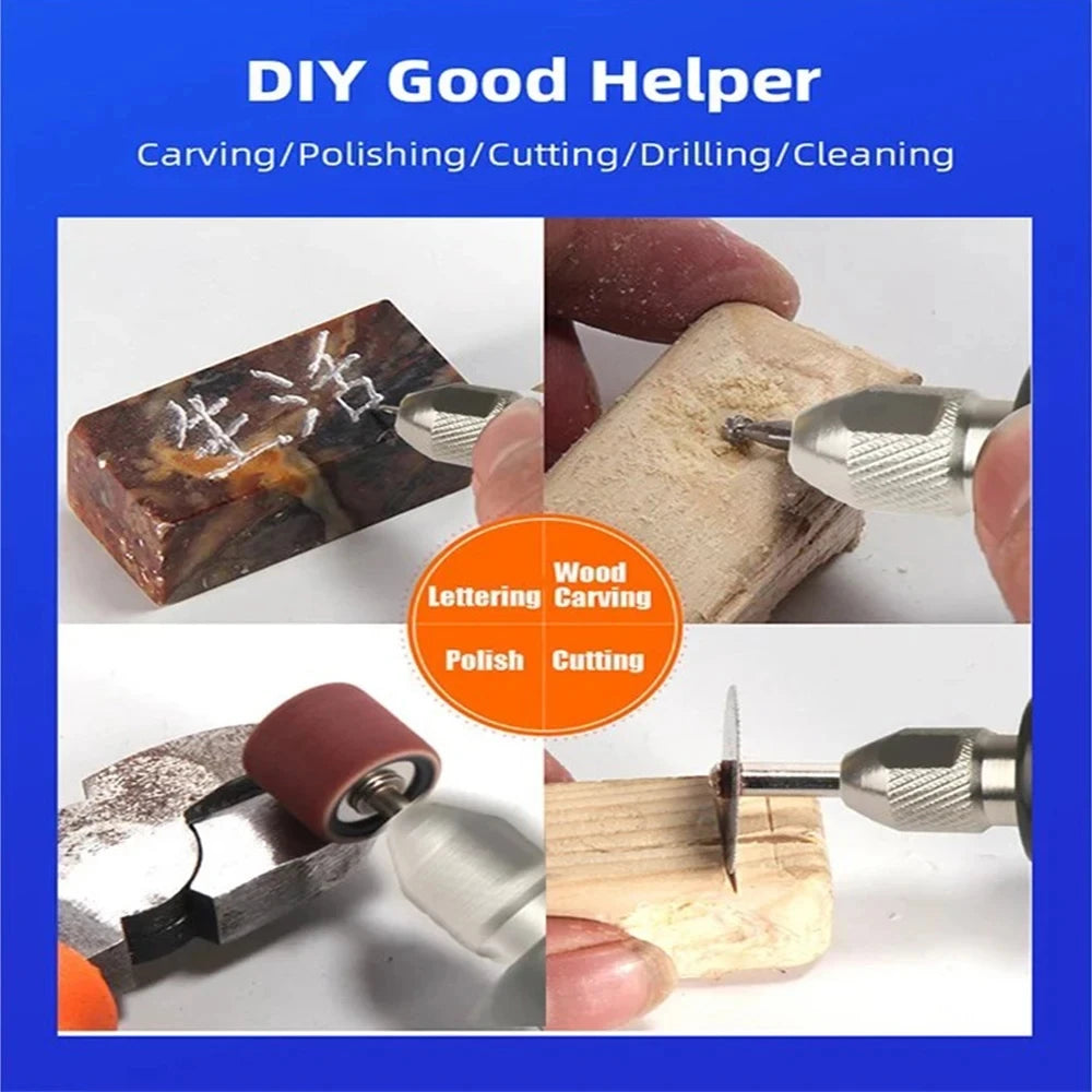 JANGKLIFE USB Cordless Rotary Tool Dremel Mini Drill Engraving Pen Electric Mini Wireless Drill with Accessories DIY Set