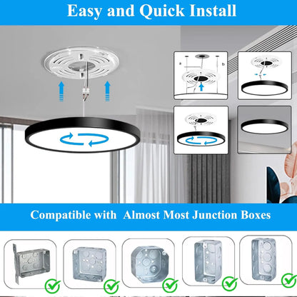 LED Ceiling Lights 220V Ultra-thin Ceiling Lamps Modern Chandelier Panel Lighting Fixture Waterproof Dustproof Three Proof Light