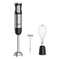 BioloMix 3-in-1 Immersion Hand Blender Stainless Steel with Sharper Blades Whisk & Milk Frother For Smoothie, Baby Food Puree