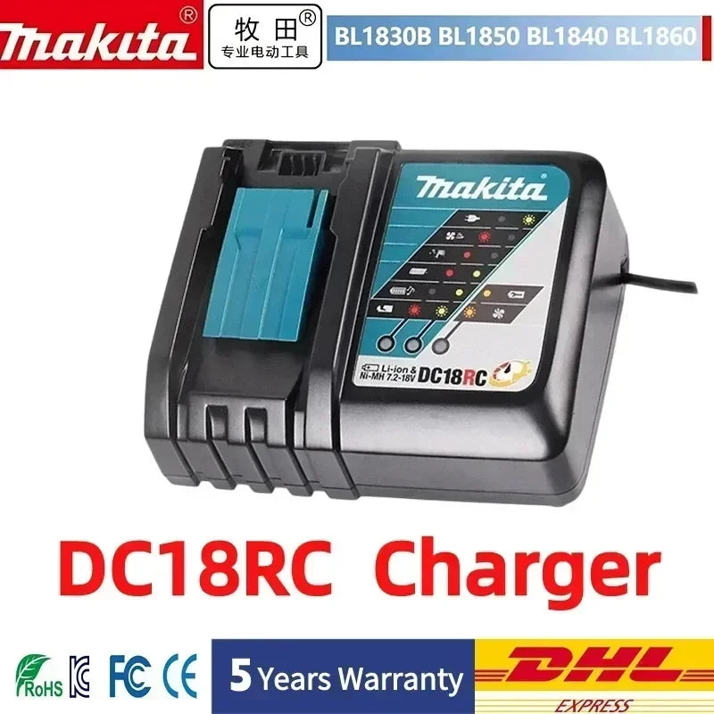 2026 Makita DDF487 10mm brushless 18V lithium-ion charging impact drill,high torque electric screwdriver Makita 18V Battery