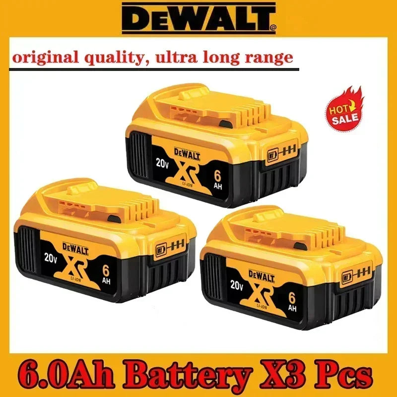 Q Original DeWalt 6Ah/5Ah/ 20V battery replaceable DCD887 DCD805 DCF860 Dcd796 DCG406 DCF880 DCF512 DCD805 power tools battery