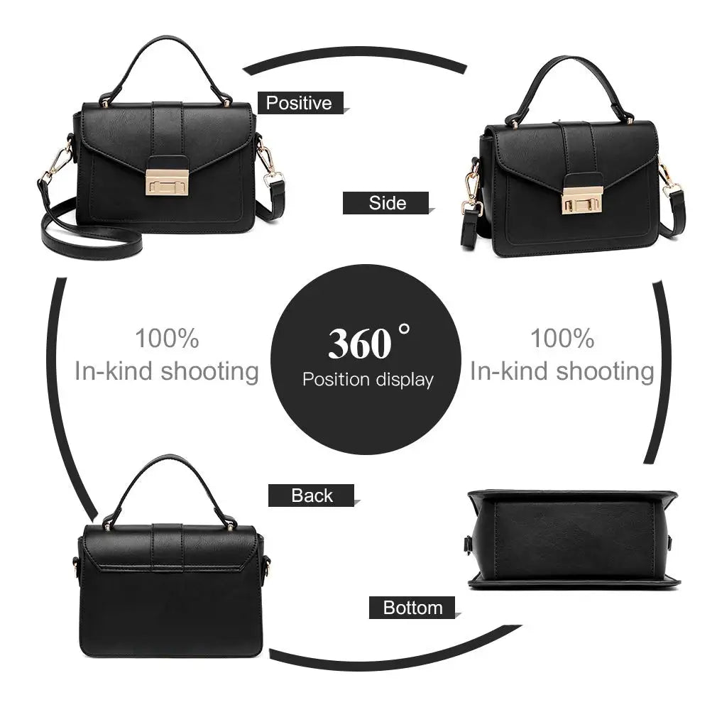 Miss Lulu Crossbody Bag for Women, Small Women's Top-Handle Bags, Suede Handbags for Shopping Traveling