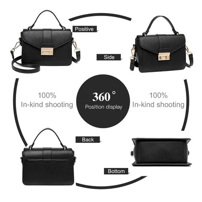 Miss Lulu Crossbody Bag for Women, Small Women's Top-Handle Bags, Suede Handbags for Shopping Traveling