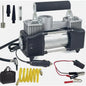 Heavy Duty 12V Electric Car Tyre Inflator 150PSI Portable Air Compressor Pump Vehicle Inflatable Pump Tools with Pressure Gauge