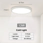 LED Ceiling Lights 220V Ultra-thin Ceiling Lamps Modern Chandelier Panel Lighting Fixture Waterproof Dustproof Three Proof Light