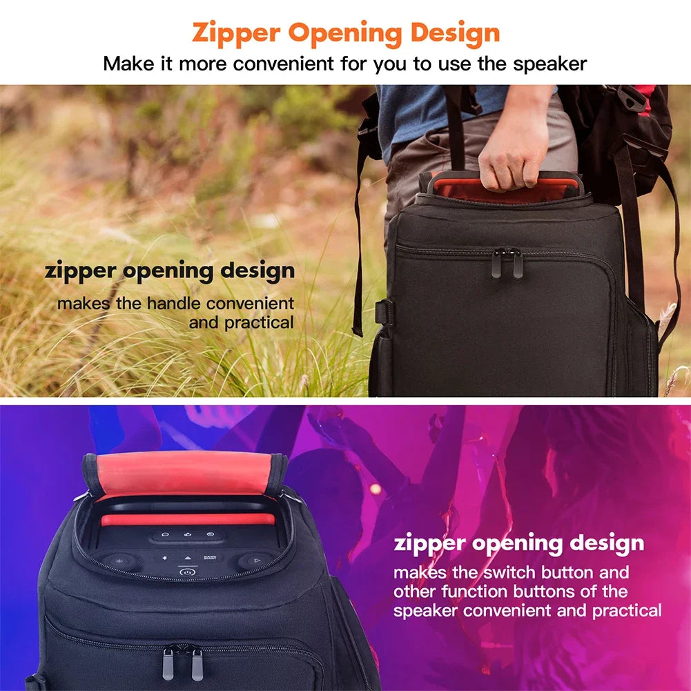 Speaker Dust Cover For JBL PARTYBOX 110/Club 120 Bluetooth Speakers Dust Case Waterproof Double-Sided Storage Bag Zipper Closure