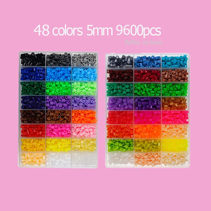 “Hama Beads Box – Thermal Mosaic Ironing Beads for Education, DIY Fuse Beads Toy, Available in 24, 48, or 72 Colors, 2.6 mm or 5 mm.”