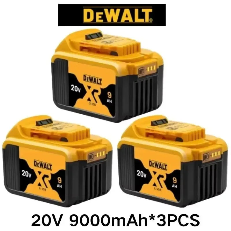 100% Original DeWalt 20V/60V 2.0Ah-9.0Ah MAX Battery Power Tool Replacement For DCB184 DCB181 DCB182 DCB200 Battery.