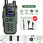 Baofeng UV 21 Pro Wireless Copy Frequency Walkie Talkie 16 KM AM Long Range Waterproof Multi-Band Type-C Charger Ham Radio UV 5R