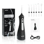 Sejoy Electric Oral Irrigator Water Dental Flosser Pick for Teeth Cordless 350ML Water Tank,6 Cleaning Modes, IPX7 for Travel