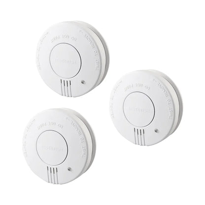 Smoke Detector 9V Replaceable Battery Smoke And Fire Alarm Smoke Sensor Low Battery Beep For Kitchen Bedroom Office CE EN14604
