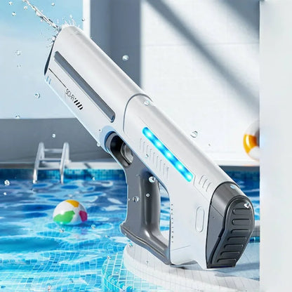 Children's Fully Automatic Water Storage Gun Large Capacity Electric Water Absorbing Toy Gun Summer Outdoor Water Toy Gift