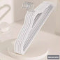 10Pcs Flocked Hanger Home Non-slip Velvet Hangers Elegant Coat Clothes Hanger Strong Durable Racks Hanger